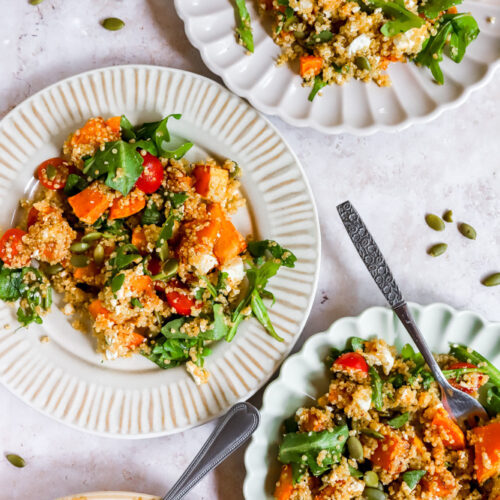 Quinoa met butternut en feta As Cooked By Ginger