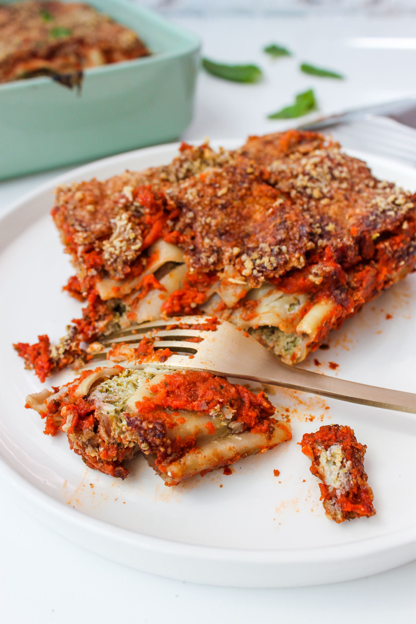 Cannelloni met broccoli en walnoten - As Cooked By Ginger
