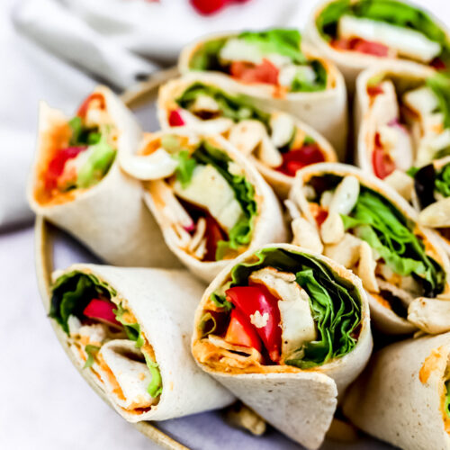 Wraps met hummus en halloumi As Cooked By Ginger