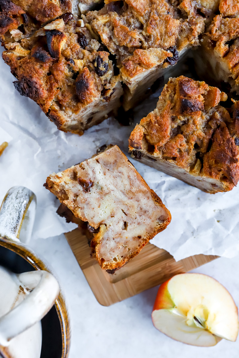 Broodpudding Met Appel - As Cooked By Ginger